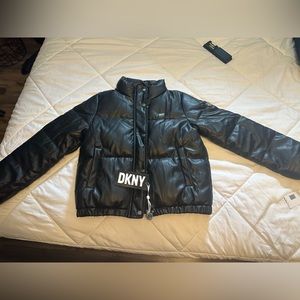 DKNY GIRLS WINTER COAT PUFFER